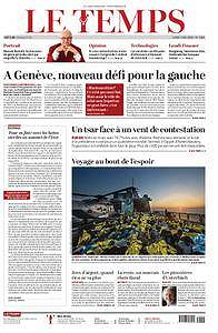Le Temps - Lundi 07 Mai 2018