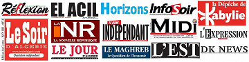 Pack Journaux - Algérie - Mardi 8 Mai 2018