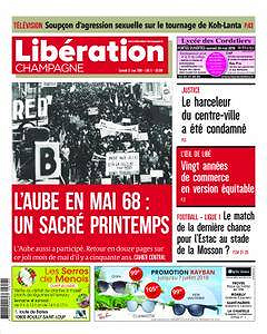 Libération Champagne - 12 mai 2018