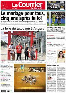 Le Courrier de l’Ouest Angers - 12 mai 2018
