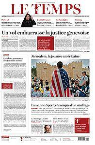 Le Temps - 14 Mai 2018
