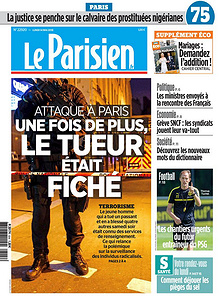 Le Parisien du Lundi 14 Mai 2018