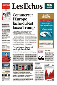 Les Echos du Vendredi 18, Samedi 19 Mai 2018