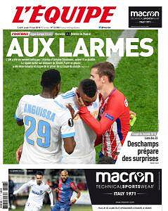 L’equipe du Jeudi 17 Mai 2018