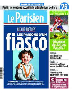 Le Parisien du Jeudi 17 Mai 2018
