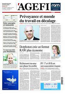 L’Agefi - Vendredi 18 au Dimanche 20 Mai 2018