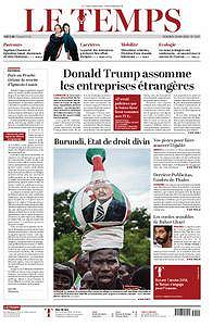 Le Temps - Vendredi 18 Mai 2018