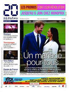 20 Minutes - Vendredi 18 Mai 2018