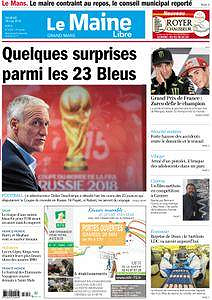 Le Maine Libre Grand Mans - Vendredi 18 Mai 2018