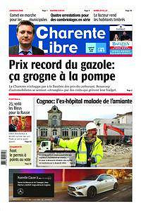 Charente Libre - Vendredi 18 Mai 2018