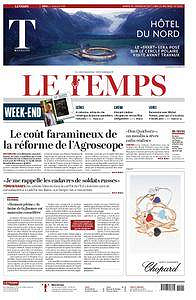 Le Temps - Samedi 19 au Lundi 21 Mai 2018