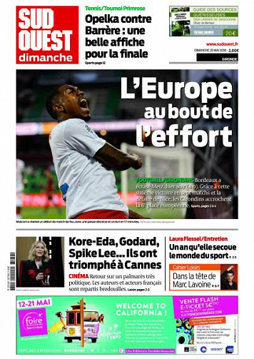 Sud Ouest Gironde du Dimanche 20 Mai 2018