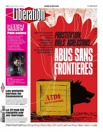 Libération du Lundi 21 Mai 2018