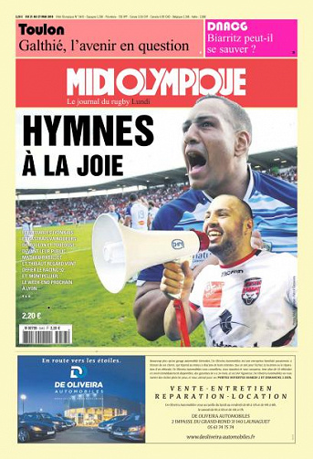 Midi Olympique Rouge - 21 Mai 2018