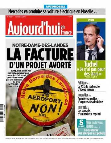 Aujourd’hui en France du Lundi 21 Mai 2018