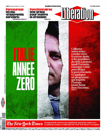 Libération du Mardi 22 Mai 2018