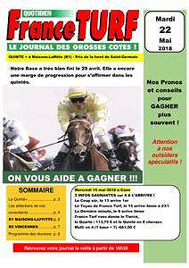France Turf - Mardi 22 Mai 2018