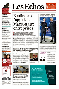Les Echos du Mercredi 23 Mai 2018