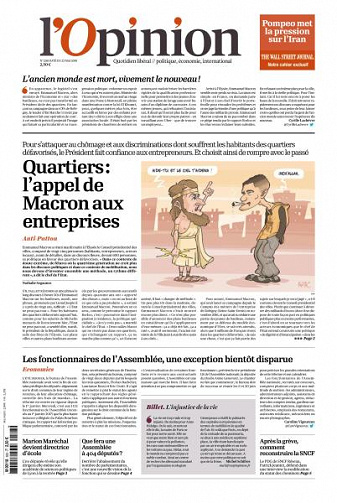 L’Opinion du Mercredi 23 Mai 2018