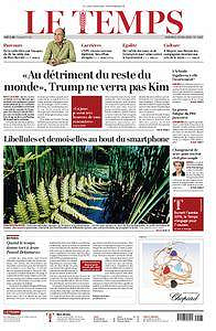 Le Temps - Vendredi 25 Mai 2018