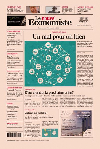 Le nouvel Economiste du Vendredi 25 Mai 2018