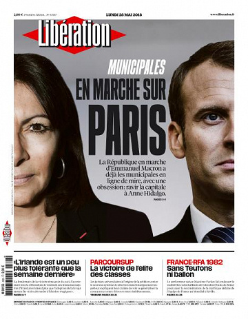 Libération du Lundi 28 Mai 2018