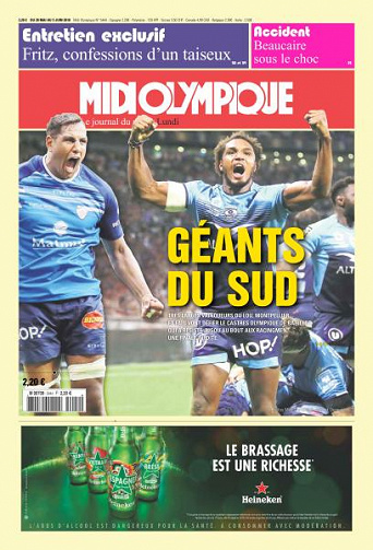 Midi Olympique Rouge - 28 Mai 2018