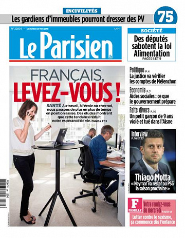 Le Parisien du Mercredi 30 Mai 2018