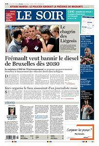 Le Soir - Jeudi 31 Mai 2018