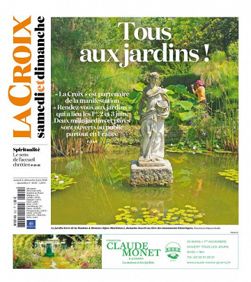 La Croix du Samedi 2 et Dimanche 3 Juin 2018