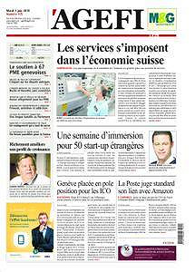 L’Agefi - Mardi 5 Juin 2018