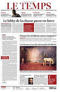 Le Temps - Mercredi 6 Juin 2018