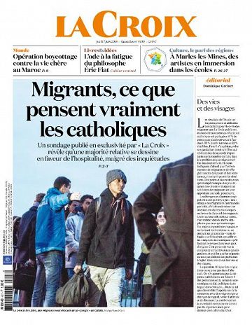 La Croix du Jeudi 7 Juin 2018