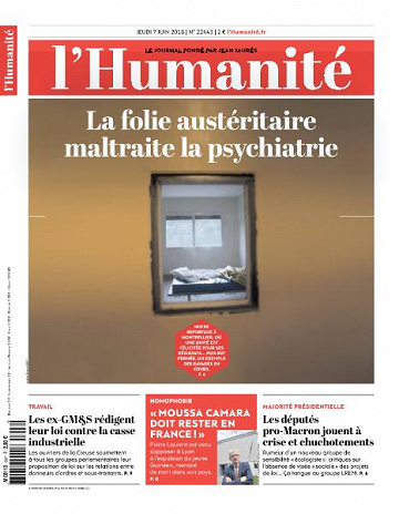 L’Humanite du Jeudi 7 Juin 2018