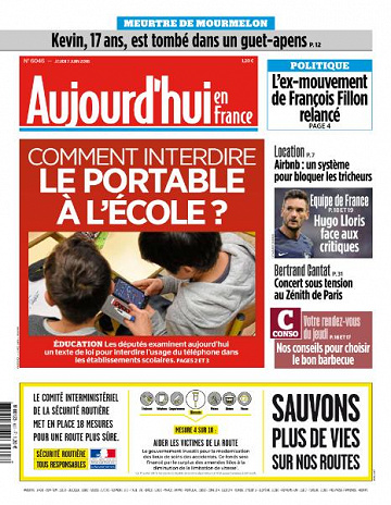 Aujourd’hui en France du Jeudi 7 Juin 2018