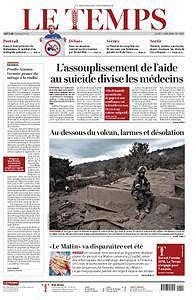 Le Temps - Jeudi 7 Juin 2018
