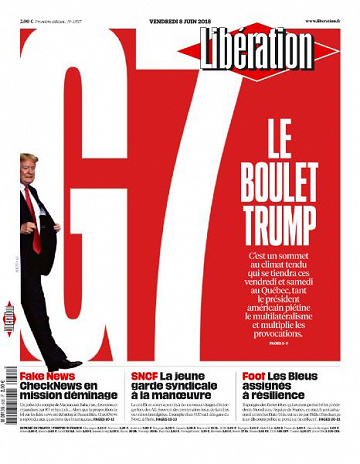 Liberation du Vendredi 8 Juin 2018