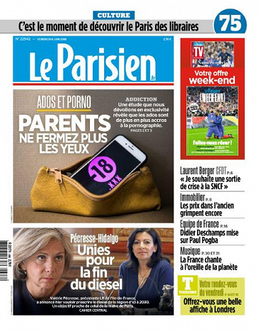 Le Parisien du Vendredi 8 Juin 2018