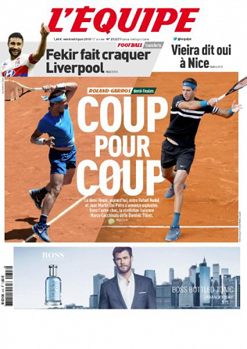 L’equipe du Vendredi 8 Juin 2018