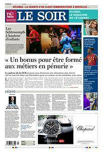 Le Soir - Vendredi 8 Juin 2018