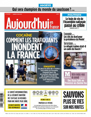 Aujourd’hui en France du Samedi 9 Juin 2018