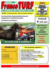 France Turf - Vendredi 8 Juin 2018