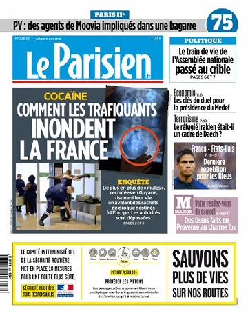 Le Parisien du Samedi 9 Juin 2018
