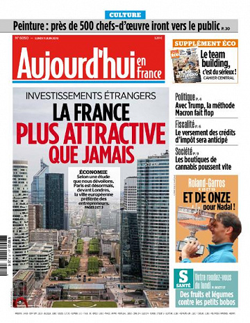 Aujourd’hui en France du Lundi 11 Juin 2018