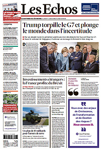 Les Echos du Lundi 11 Juin 2018