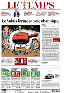 Le Temps - Lundi 11 Juin 2018