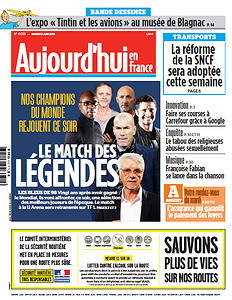 Aujourd’hui en France du Mardi 12 Juin 2018