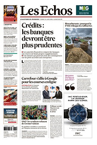 Les Echos du Mardi 12 Juin 2018