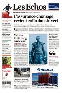 Les Echos du Jeudi 14 Juin 2018