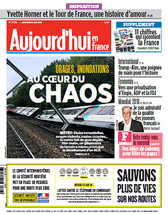 Aujourd’hui en France du Mercredi 13 Juin 2018